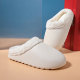 Waterproof Anti-skid Plush Couple's Cotton Shoes