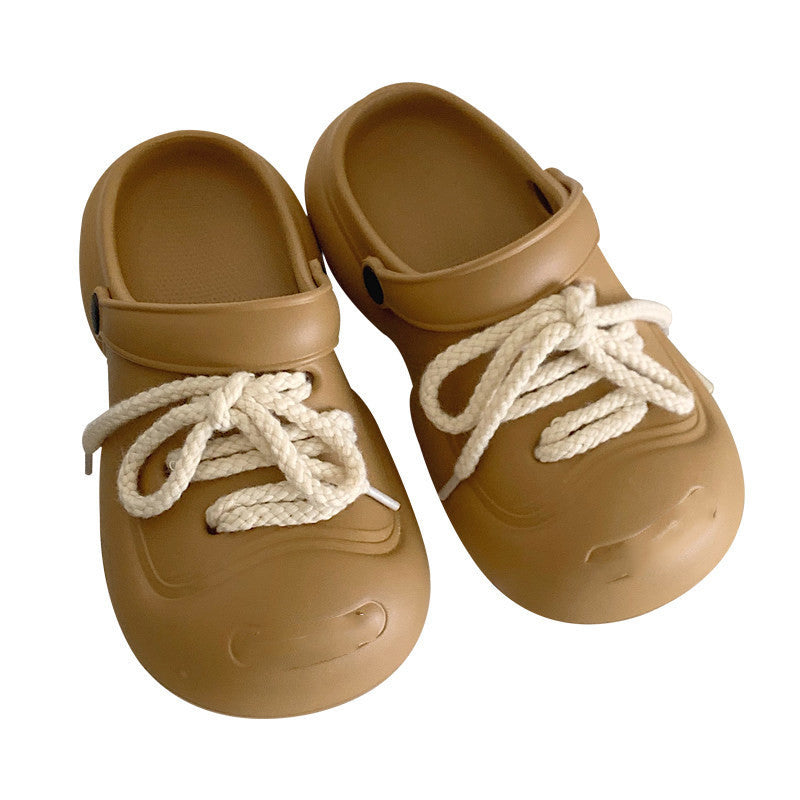 Summer Internet Celebrity Shit Feeling Platform Beach Shoes