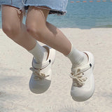 Summer Internet Celebrity Shit Feeling Platform Beach Shoes