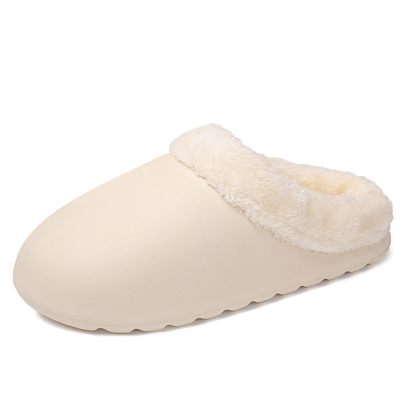 Waterproof Anti-skid Plush Couple's Cotton Shoes