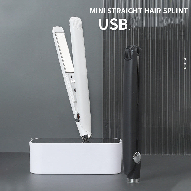 Mini Lisseur & Bigoudi USB Double Usage