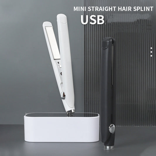 Mini Lisseur & Bigoudi USB Double Usage