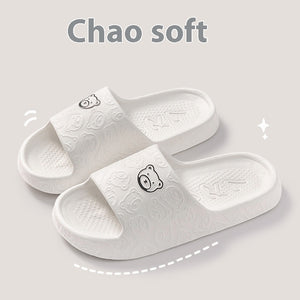 Non-slip Slippers Men's Interior Home Soft Bottom Couple Home Bathroom Deodorant