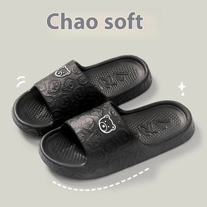 Non-slip Slippers Men's Interior Home Soft Bottom Couple Home Bathroom Deodorant