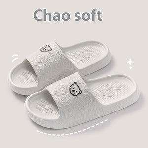 Non-slip Slippers Men's Interior Home Soft Bottom Couple Home Bathroom Deodorant