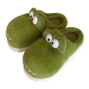 Funny Fashion Plush Thermal Cotton Slippers