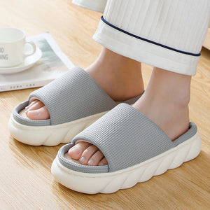 Men And Women Indoor Home Four Seasons Household Slippers