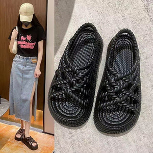Super Soft And Cute Flower All-matching And Lightweight Non-slip Sandals