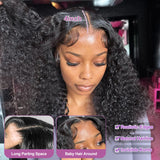 Links Short Bob Wigs Water Curly 13x4 13x6 HD Lace Front Human Hair For Women 220% Brazilian Deep Wave 5x5 Lace Closure Wig