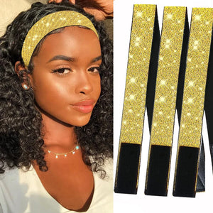 3pcs Elastic Band for Wig Edges Wrap Wig Band Lace Melting Band to Lay Edges Baby Hair Edge Adjustable Wig Melt Bands