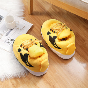 Coconut Cotton Slippers Back To The Future Black And Red Spoof Keep Warm Home Cotton Slippers