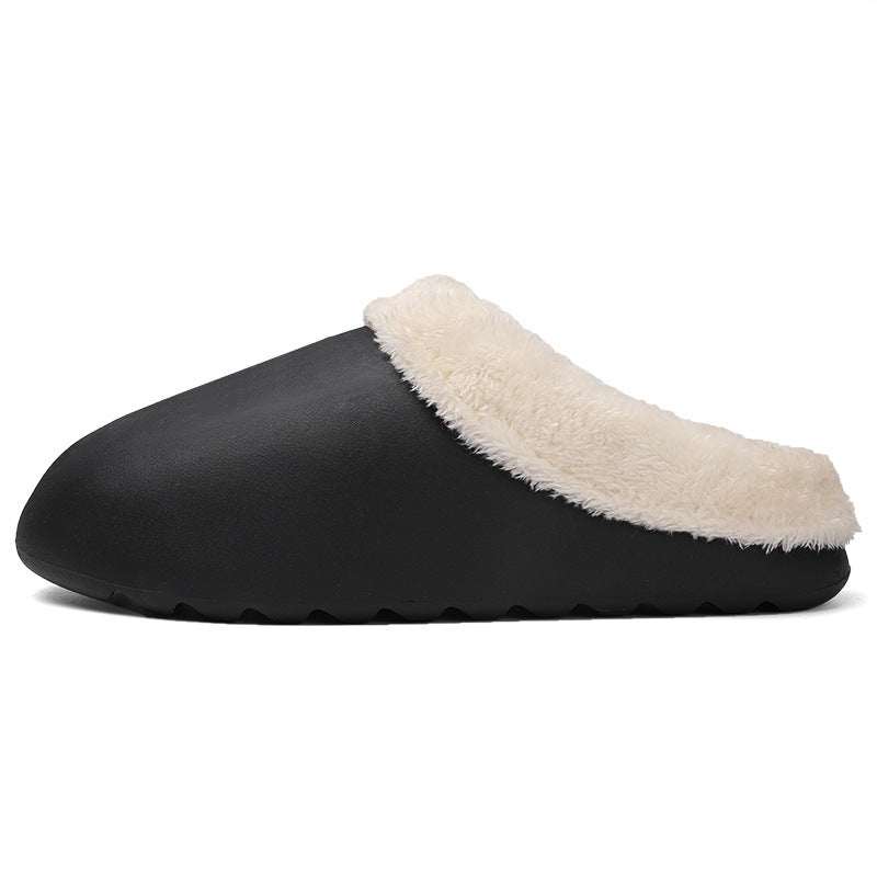 Waterproof Anti-skid Plush Couple's Cotton Shoes